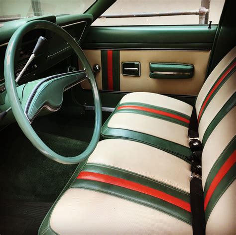 amc hornet gucci interior.